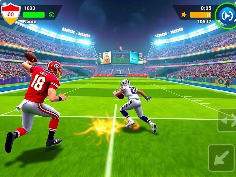 Indian NFL Star Rush Gameplay
